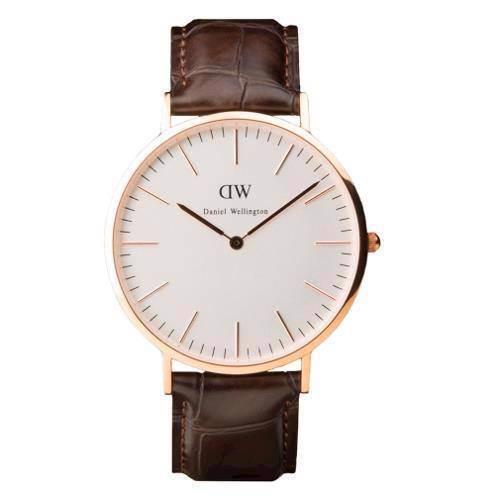 Image of Daniel Wellington York rosa forgyldt dame ur, 0510DW